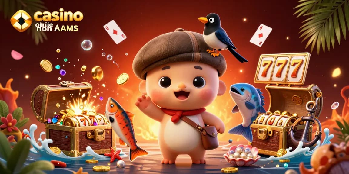 Gioca nei migliori casino online non AAMS con personaggi divertenti e slot vibranti.