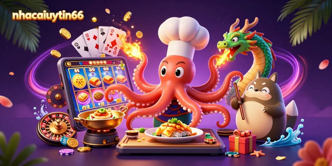 Experience thrilling games with nhacaiuytin66, featuring vibrant characters and dynamic casino elements.