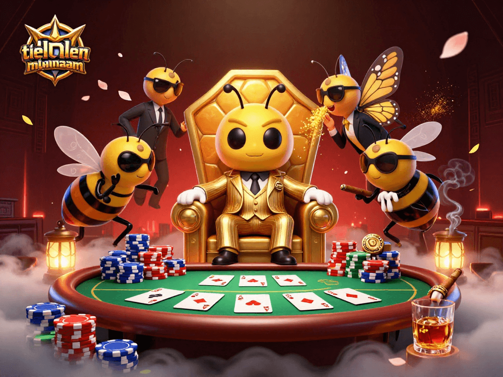 Engage in thrilling gameplay at tienlenmiennam, a dynamic poker scene with colorful chips and expert strategies.