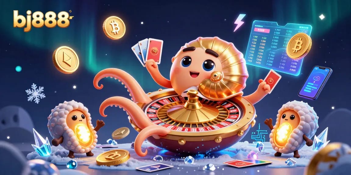 Spin the roulette and win big at bj888 with gleaming coins and vibrant game elements.