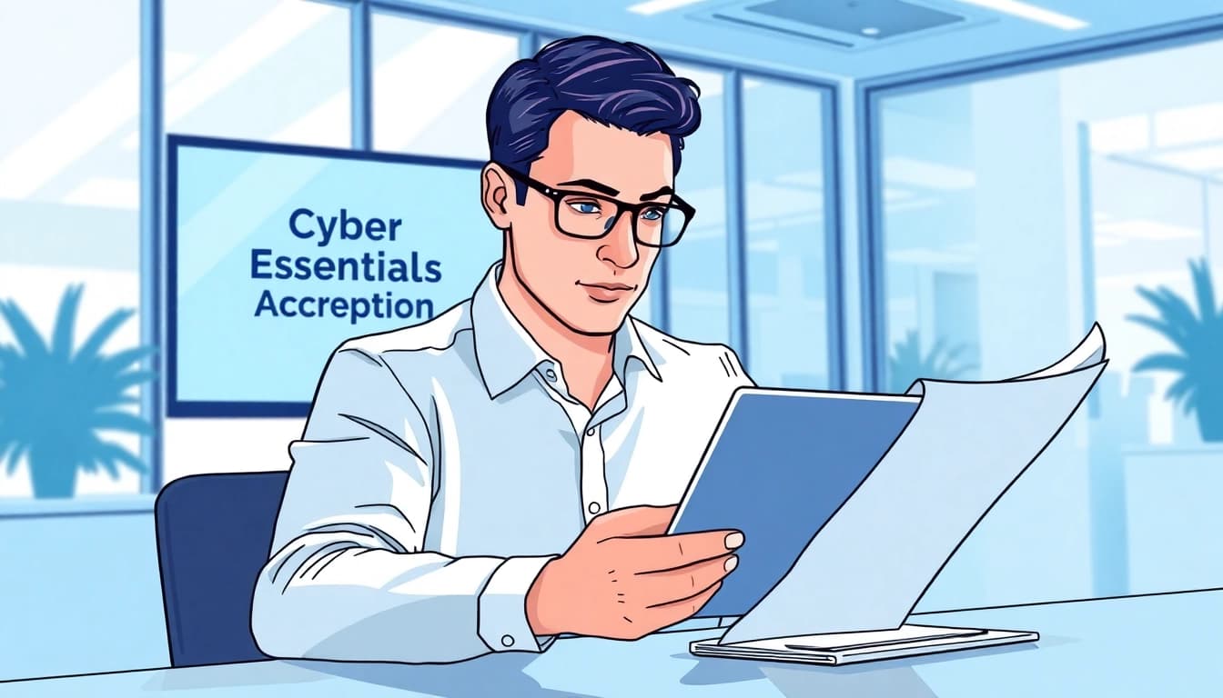 Understanding the importance of cyber essentials accreditation in a professional setting.