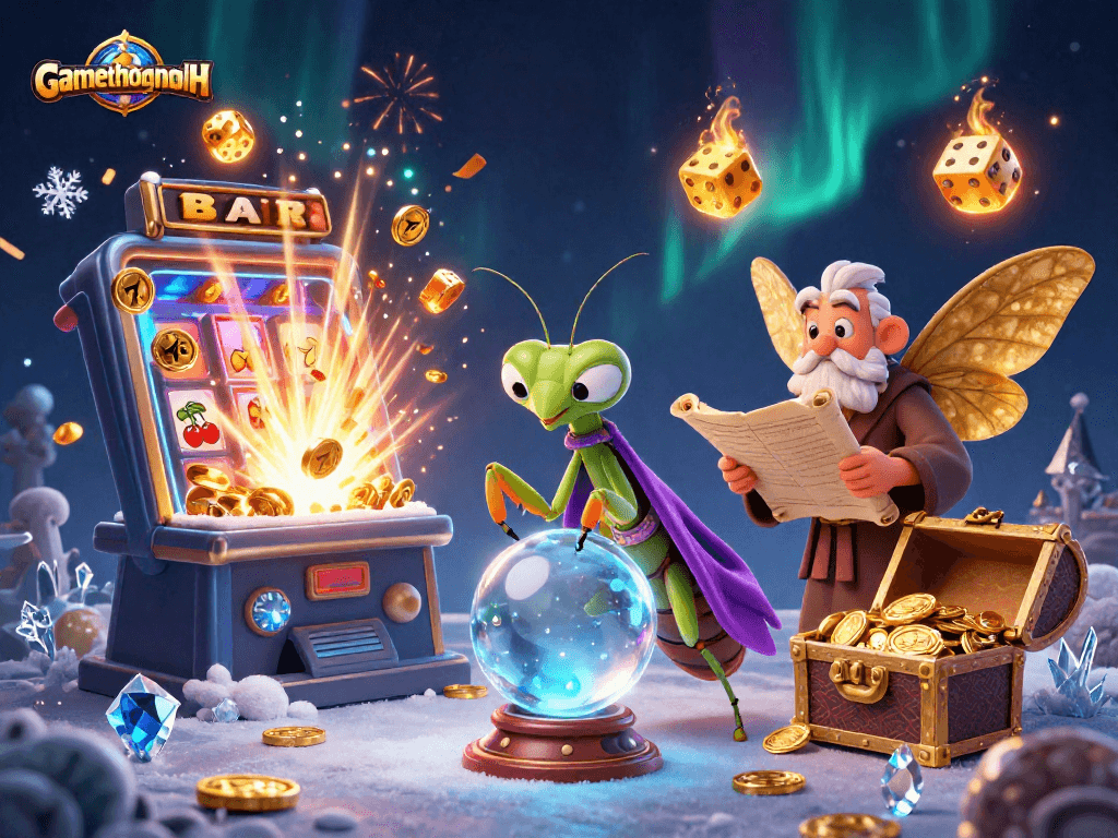 Engage with gamethuongnohu for thrilling slots adventures, featuring vibrant characters and dazzling casino action.