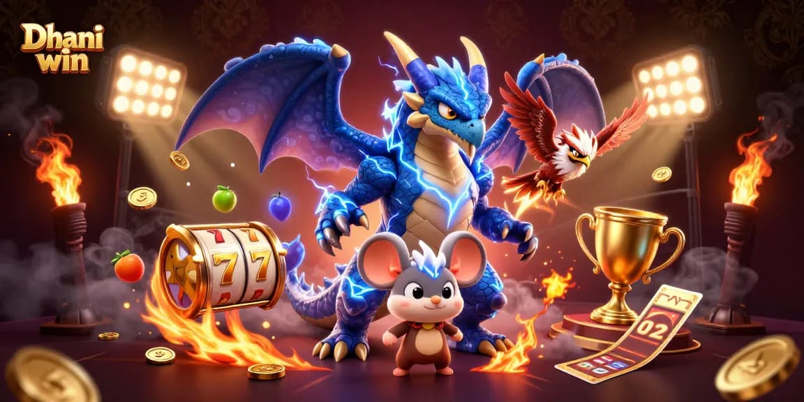 Dhani win offers a thrilling gaming experience with exciting colors and electrifying action