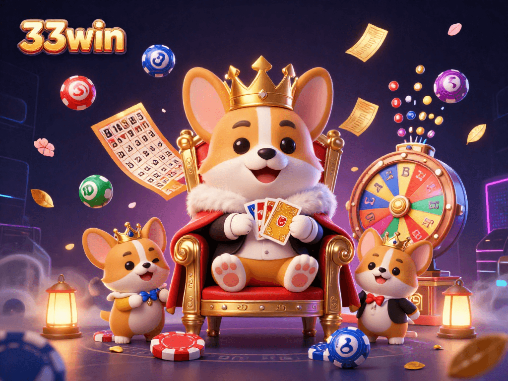 Enjoy exciting lottery games at 33win with vibrant graphics and engaging characters!