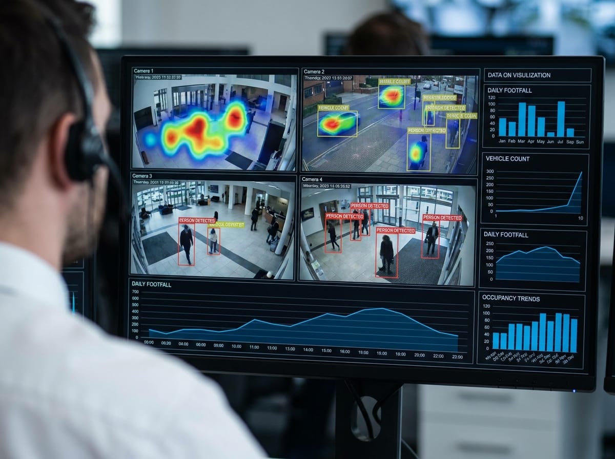 Security Camera Analytics for Footfall and Occupancy Insights