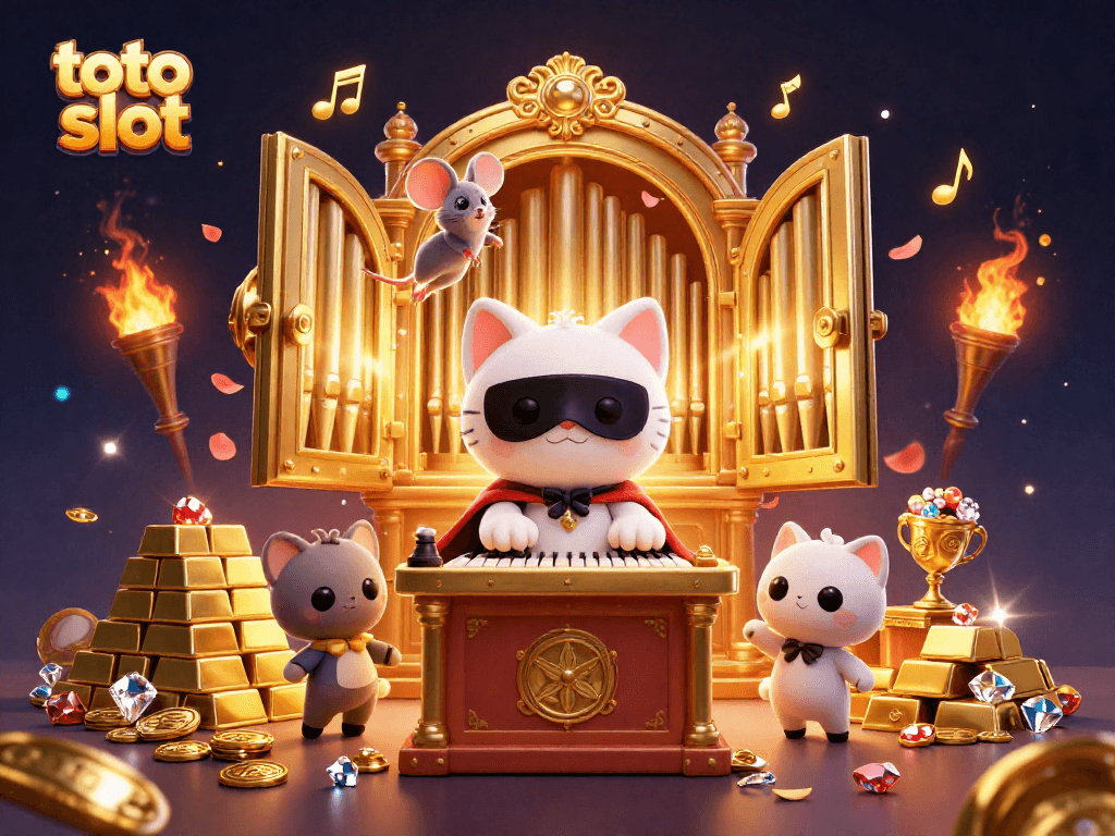 Menangkan hadiah di toto slot dengan ilustrasi 3D penuh gemerlap dan karakter unik.