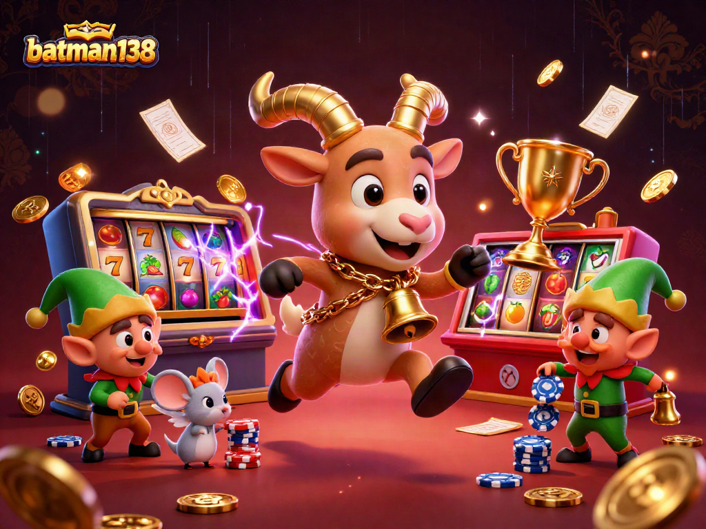 Spin to win big at batman138 with festive characters and rich casino elements!