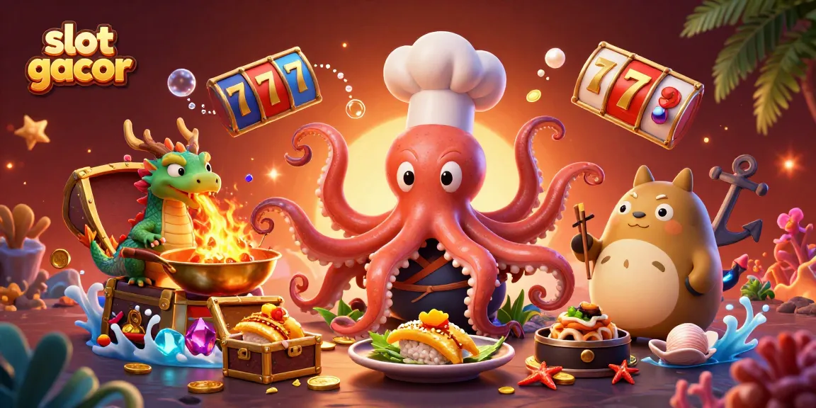 Menangkan slot gacor dengan gambar ilustrasi 3D yang dinamis dan penuh warna.