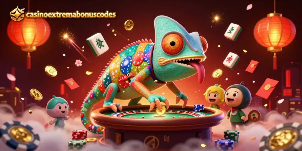 Play big with casinoextremebonuscodes while enjoying a vibrant 3D casino scene filled with action.