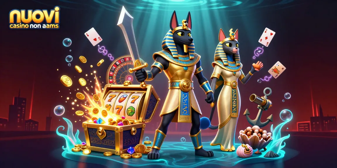 Scopri i nuovi casino non aams con Anubi e Bastet mentre esplorano mondi di gioco.