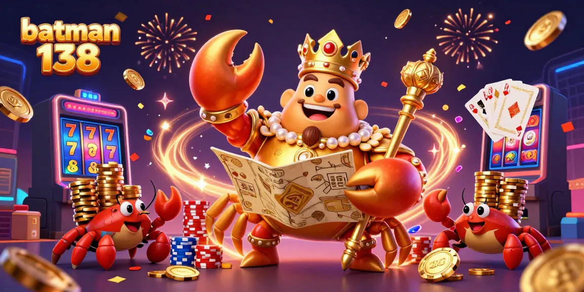Experience excitement with batman 138 and magical winnings in this detailed casino illustration.