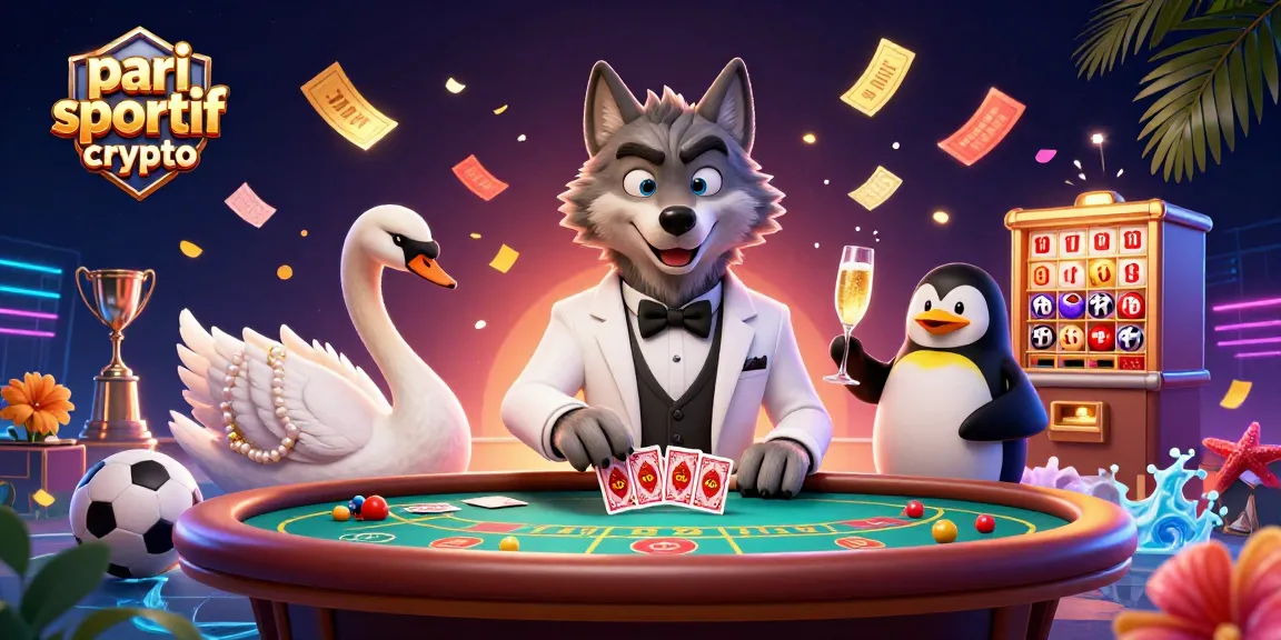 Placer un pari sportif crypto tout en appréciant des jeux de table et une ambiance luxueuse.