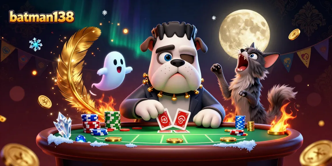 Engage in thrilling gameplay at batman138 with a spooky casino atmosphere featuring unique characters.
