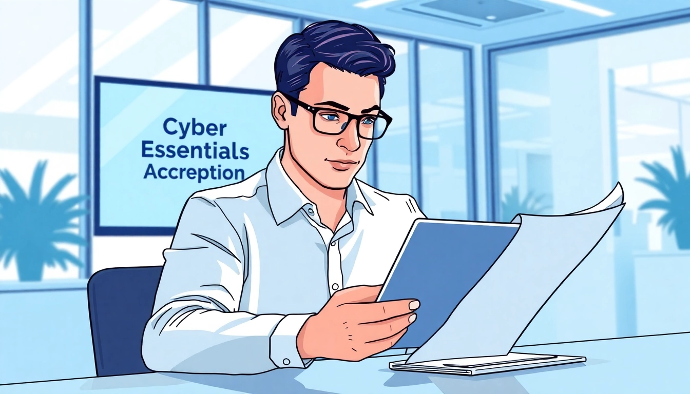 Understanding the importance of cyber essentials accreditation in a professional setting.