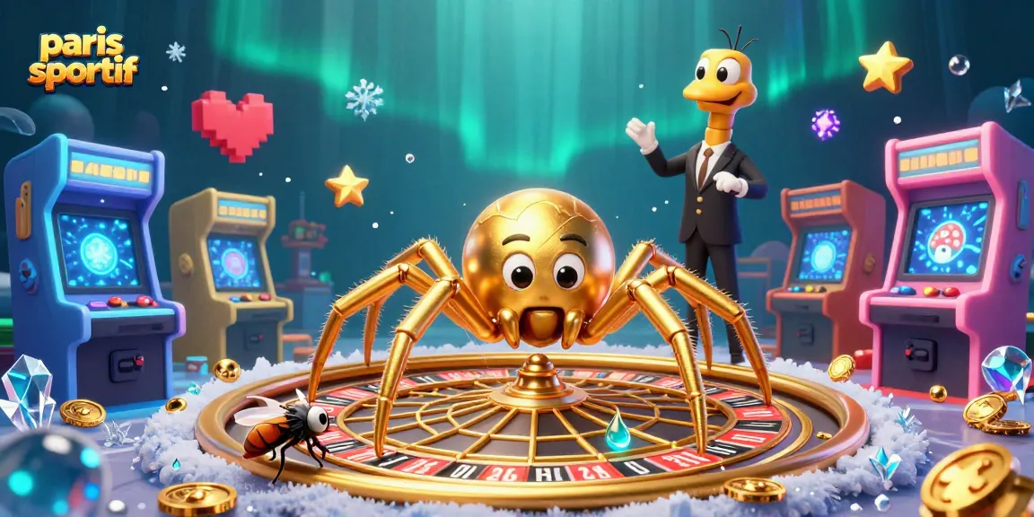 Les paris sportifs sur une illustration 3D dynamique avec des personnages animés.