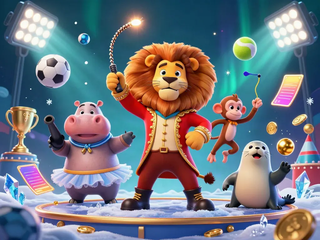 เกมเดิมพัน ufa ที่มีสัตว์การ์ตูนในมุมมองที่เต็มไปด้วยพลัง ดึงดูดให้ผู้เล่นเข้ามาเล่น