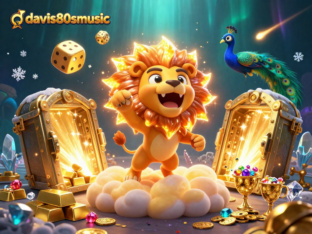 Experience thrilling gameplay at davis80smusic with dazzling golden treasures and vibrant casino elements.