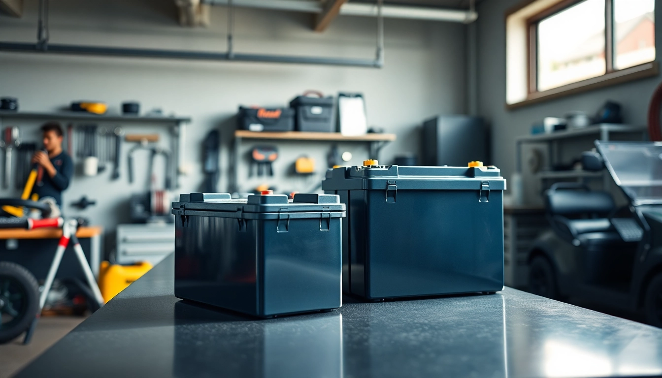 Showcasing high-performance lithium golf cart batteries designed for modern golf carts
