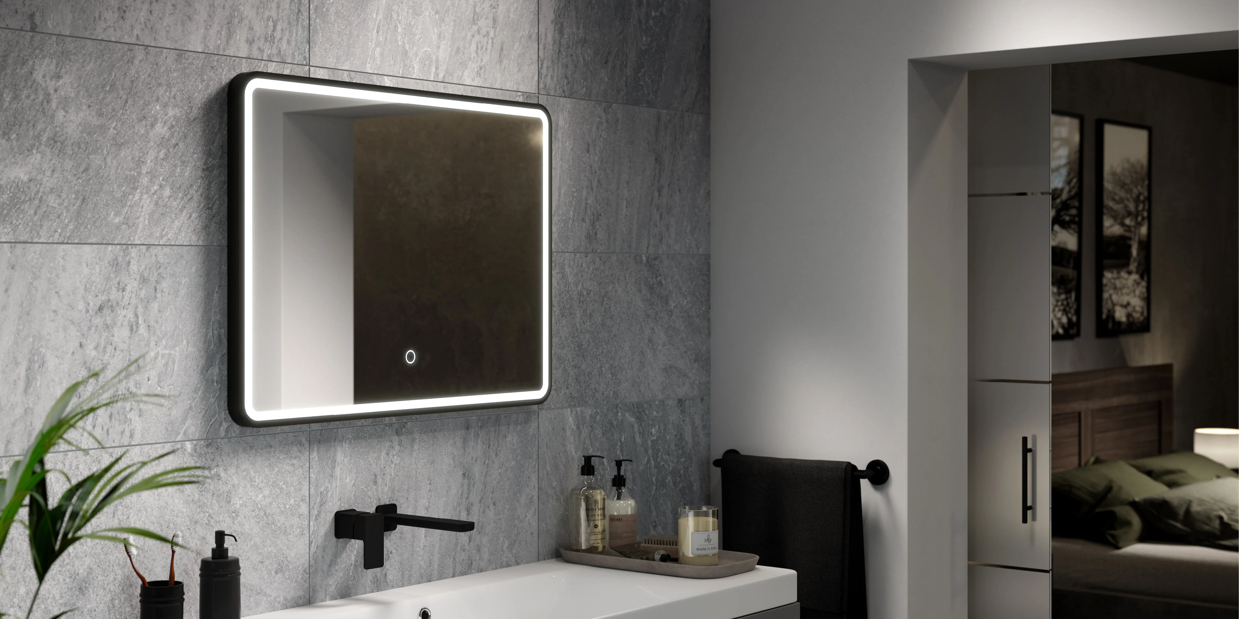 Choosing an LED Bathroom Mirror for Elegant Home Interiors