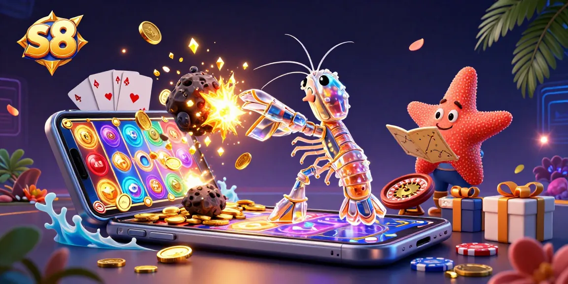 Experience thrilling moments in slots with s8 featuring a galactic samurai and vibrant game elements.