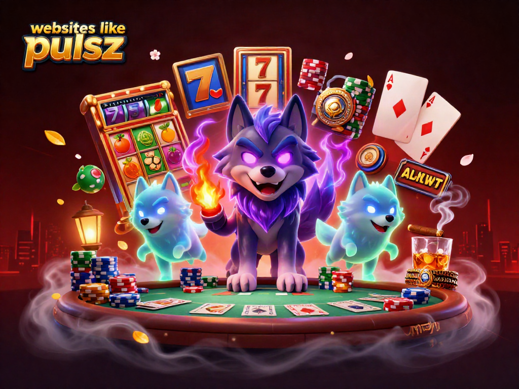 Spin slot reels and play poker at websites like pulsz with vibrant visuals and engaging energy.