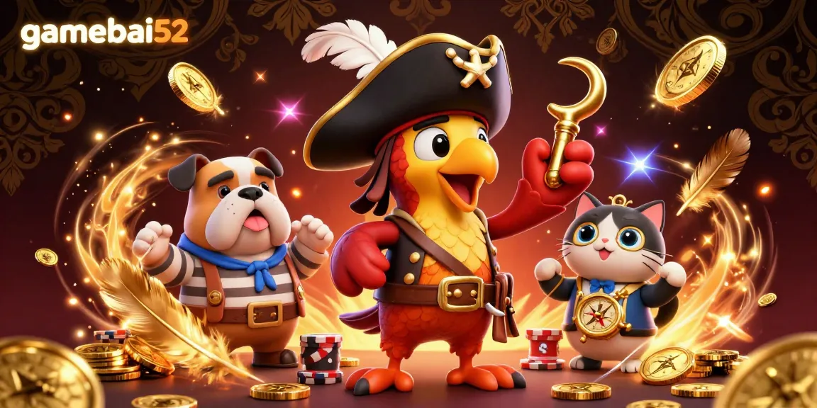 Engage in thrilling card battles at gamebai52 with dynamic scenes and captivating characters.