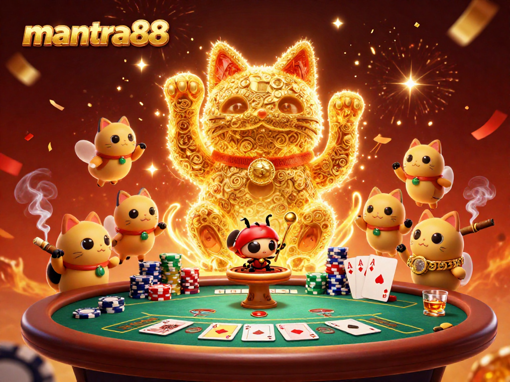 Experience winning strategies with mantra88's vibrant gaming atmosphere and rich casino elements.