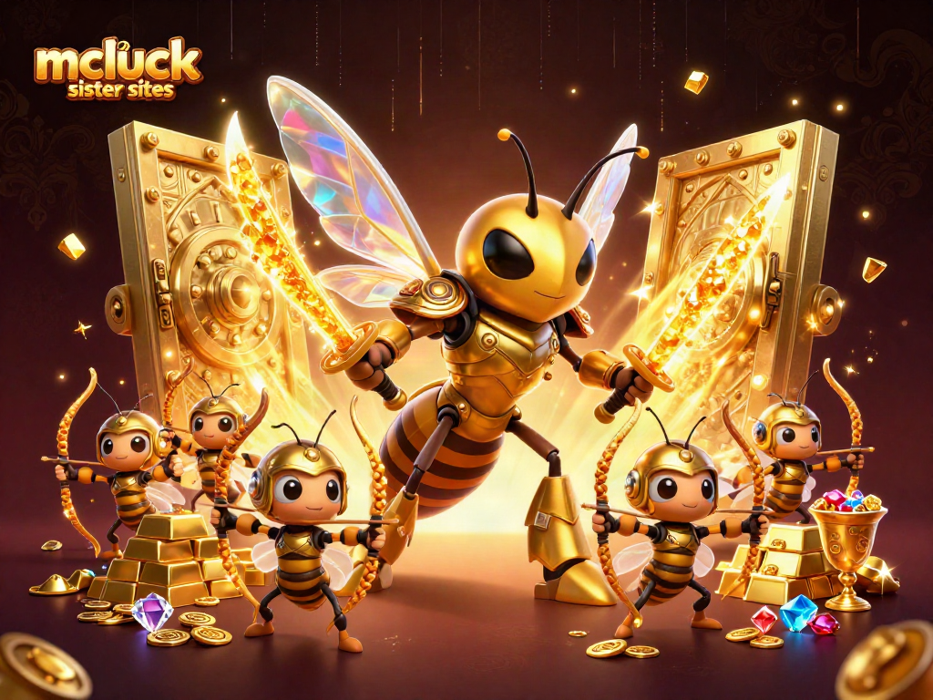 Engage with mcluck sister sites gameplay featuring energetic golden hornet and treasures.