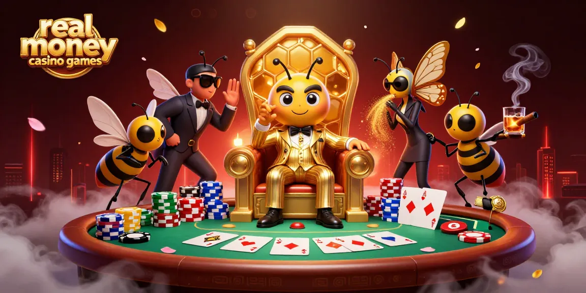 Explore thrilling real money casino games with blackjack, poker, and colorful chips in 3D!