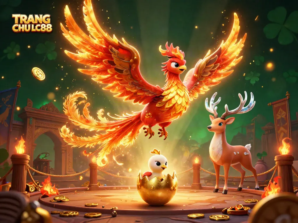 Win big at TRANG CHỦ LC88 featuring a vibrant gambling scene with unique game elements.