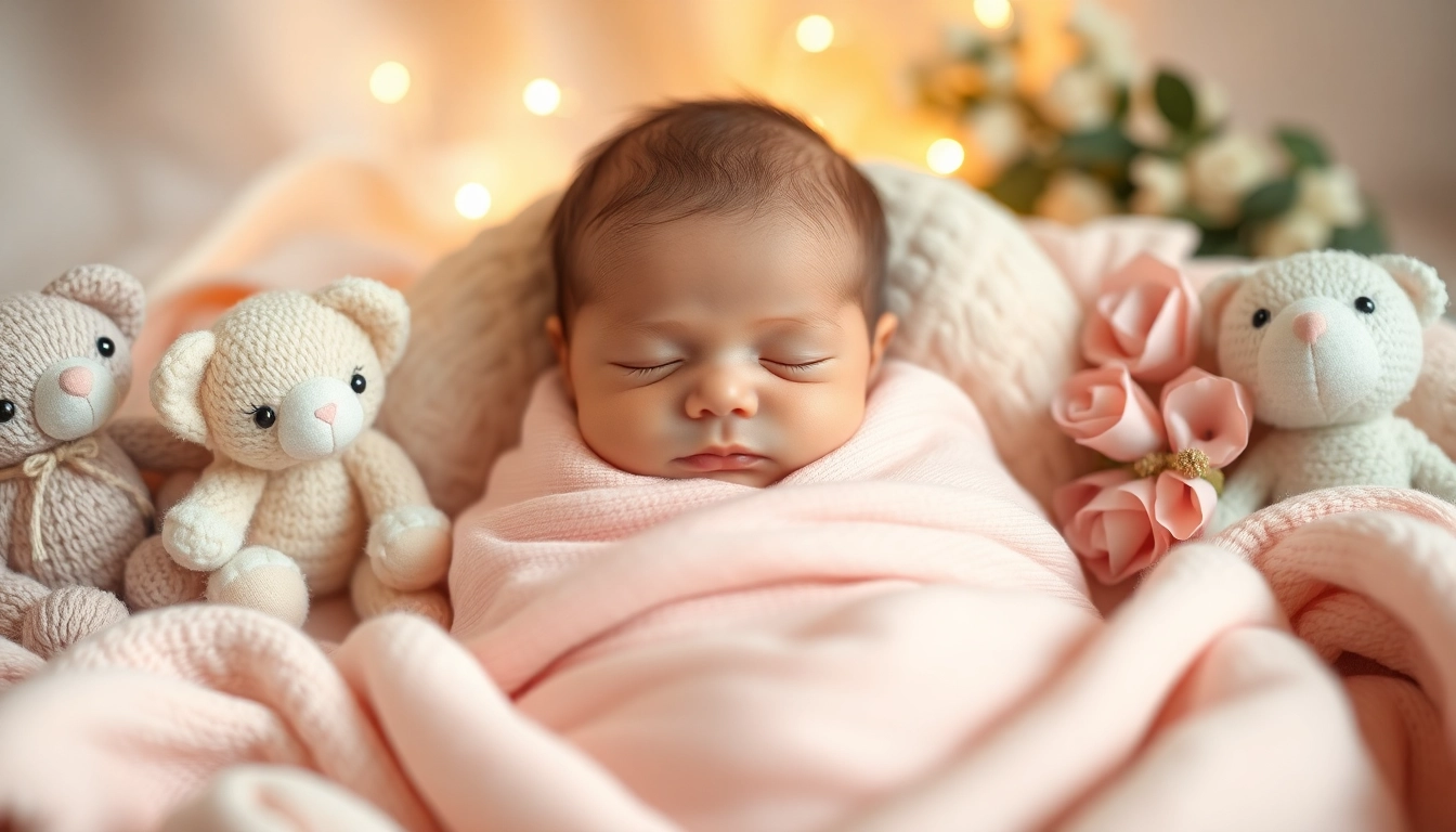 Newborn photographer Woodstock Ontario capturing serene moments of a sleeping baby in beautiful surroundings.