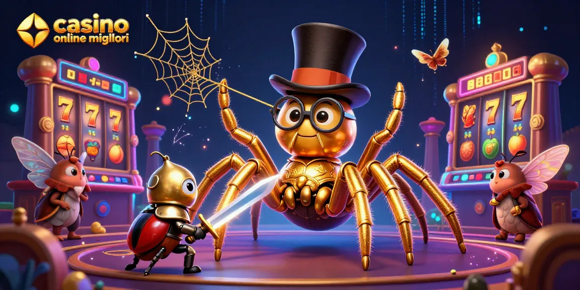 Scopri le emozioni del casino online migliori con il ragno d'oro e il cavaliere nel gioco