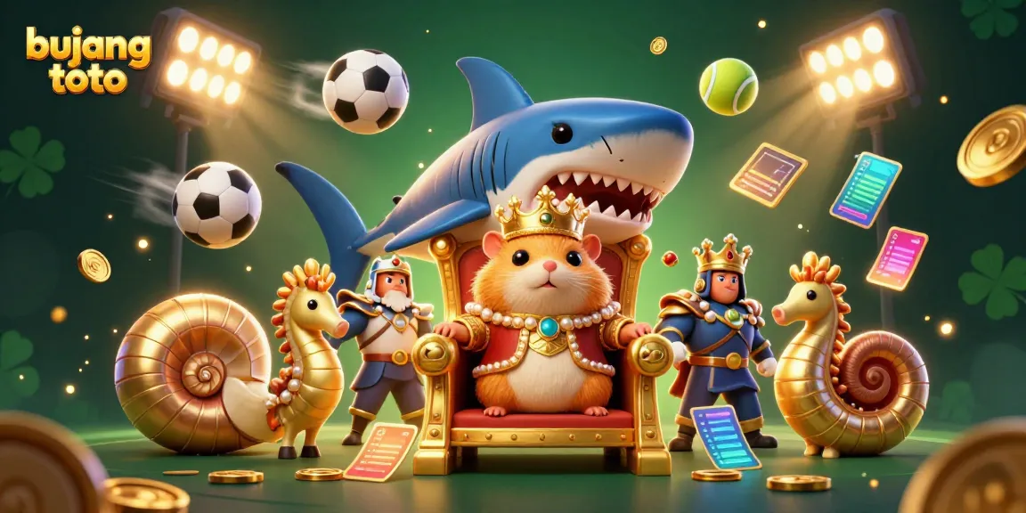 Experience the excitement of bujang toto as the golden hamster king reigns over gaming.