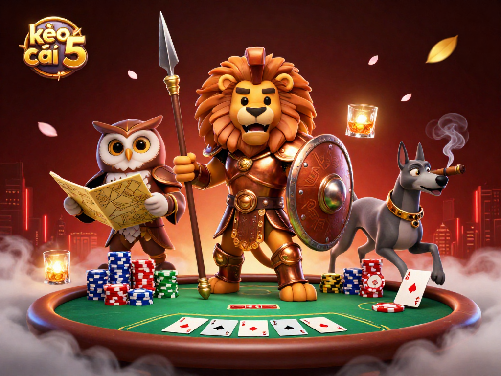 Engage with kèo nhà cái 5 as you navigate this vibrant casino scene full of action.