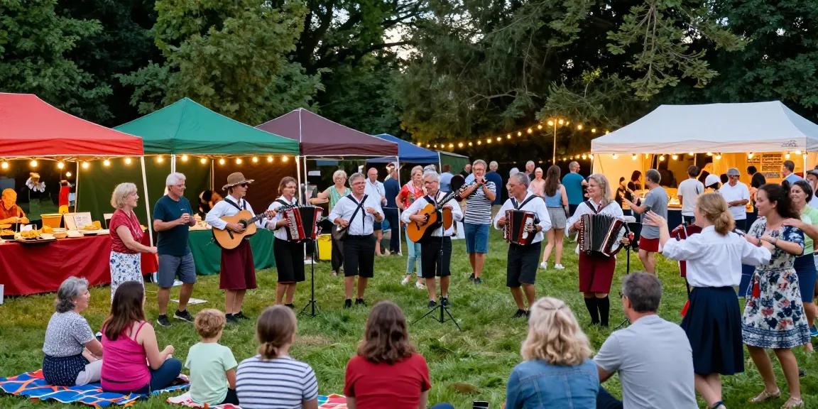 Vibrant summer cultural event showcasing Breton music and community engagement at m98.