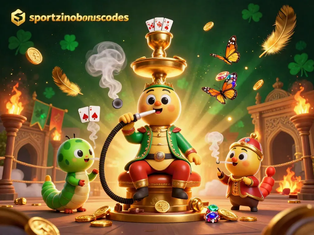 Experience sportzinobonuscodes with vibrant cartoon characters and engaging casino elements.