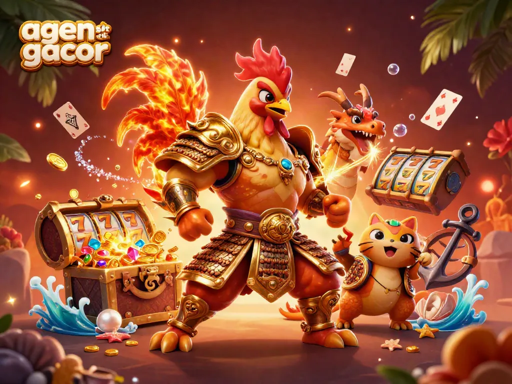 Experience the thrill of agen slot gacor with dynamic characters and exciting elements.